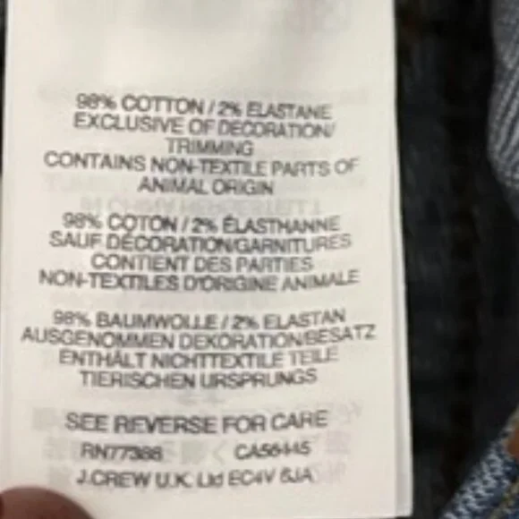 Madewell Size 24 The High Rise Slim Distressed Raw Hem Boyfriend Jeans N… - Picture 7 of 10